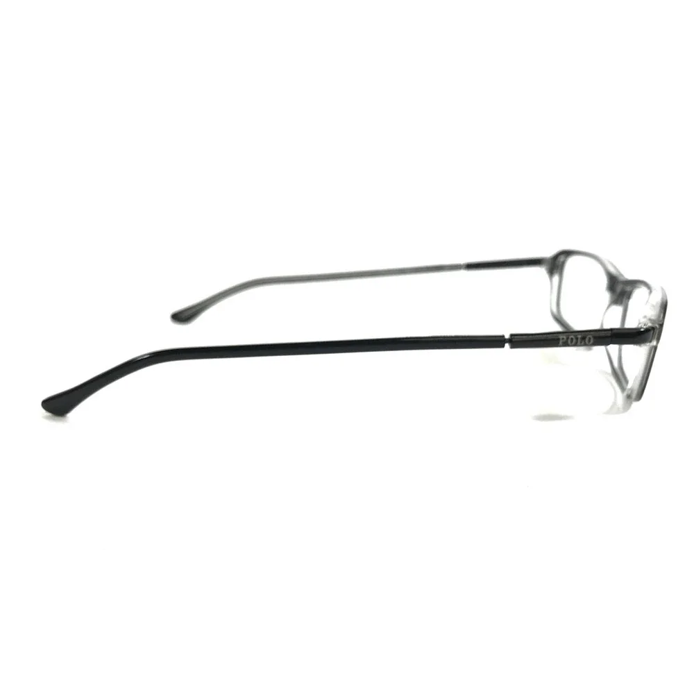 Polo Ralph Lauren Eyeglasses Frames 2001 5011 Black on Clear Full Rim 49-17-135